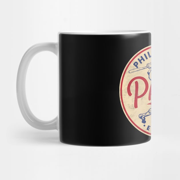 Old Style Philadelphia Phillies 1 by Buck Tee by Buck Tee